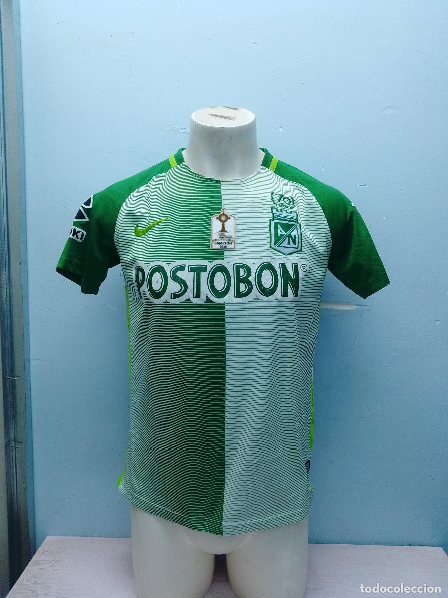 Coleccionismo deportivo: Atletico Nacional de Medellin camiseta futbol colombia football shirt S 53cts