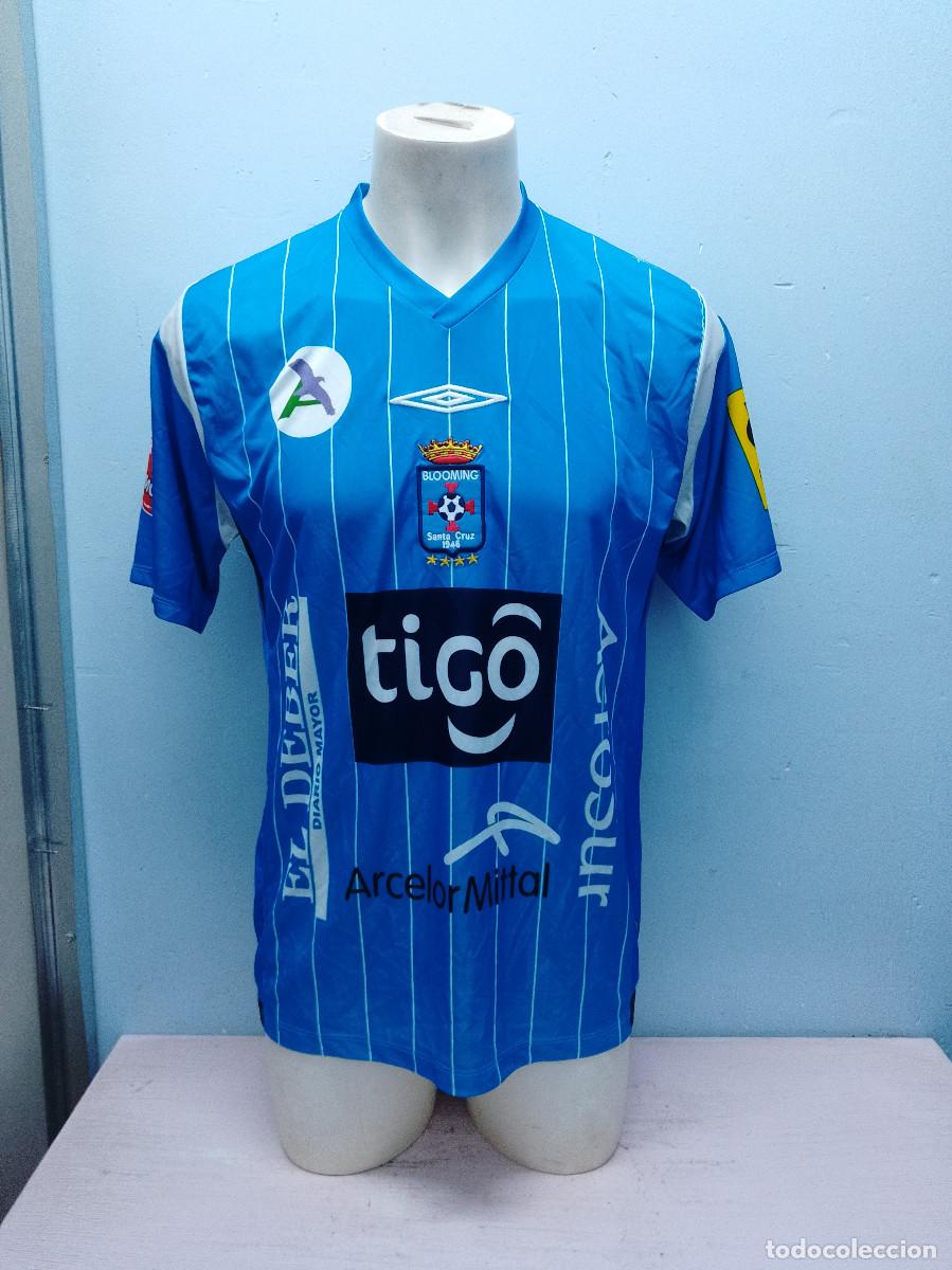 Coleccionismo deportivo: Blooming Santa Cruz Bolivia camiseta futbol football shirt L 57cts