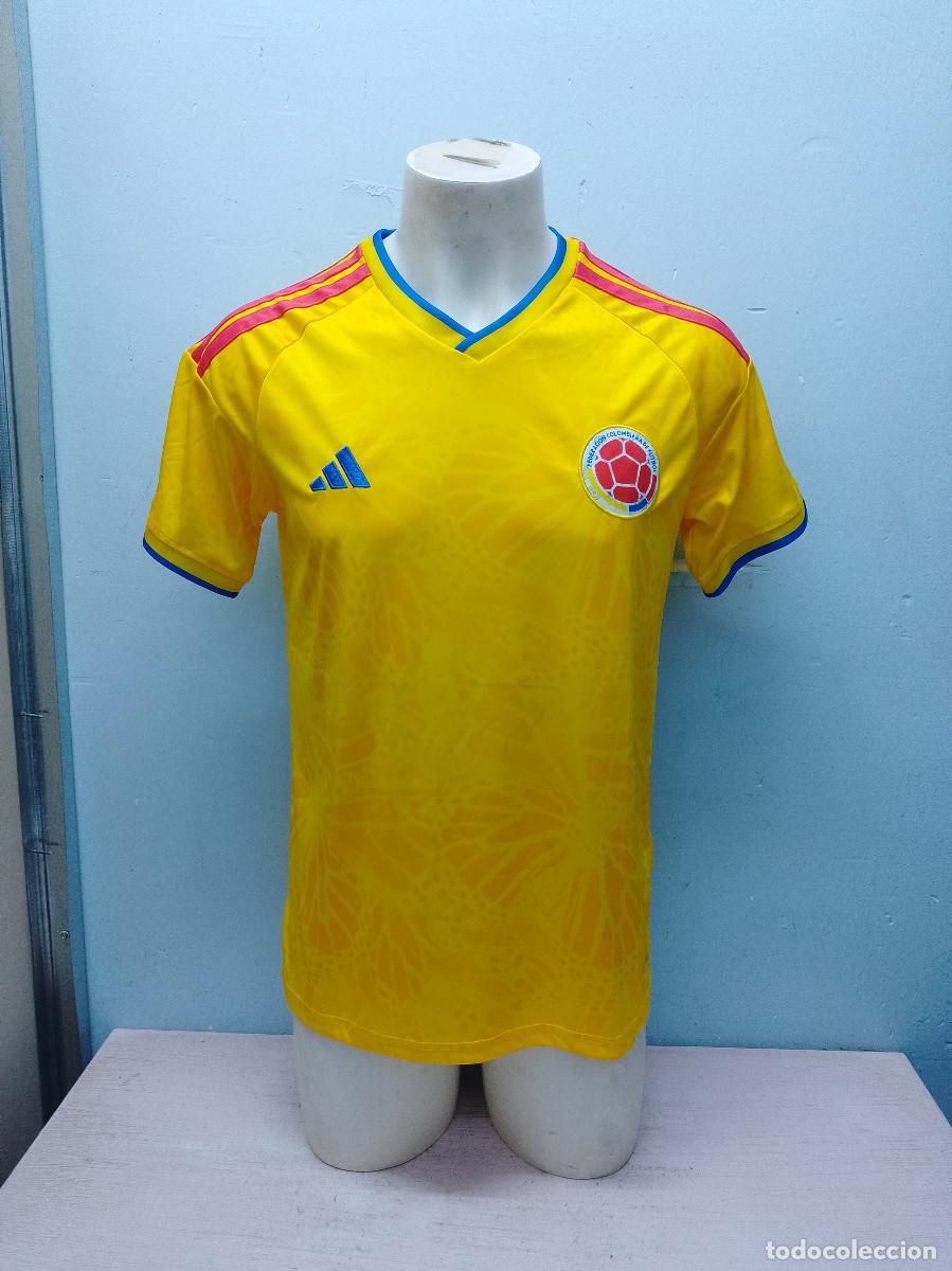 Coleccionismo deportivo: Colombia seleccion camiseta futbol football shirt M 55cts