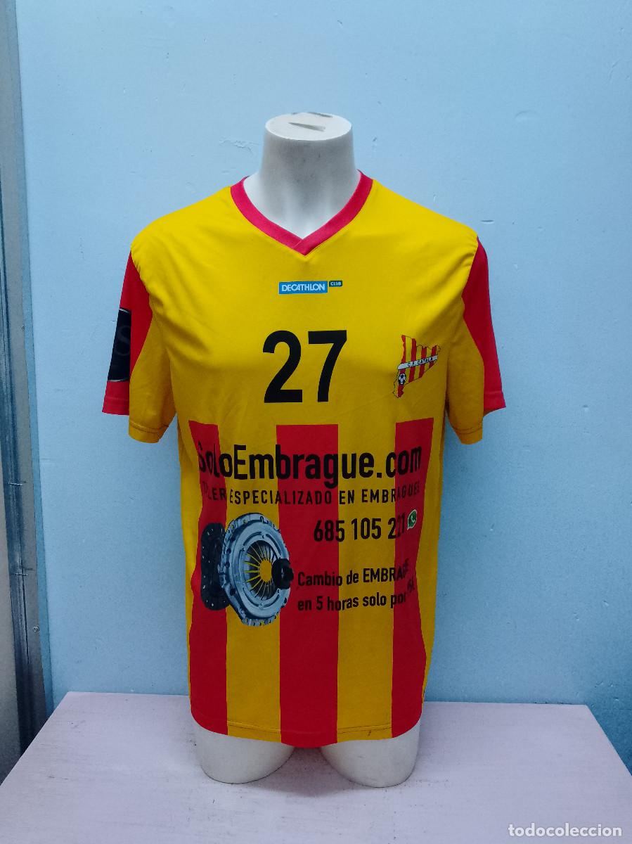 Coleccionismo deportivo: CF Catala Catalunya camiseta futbol football shirt samarreta senyera XL