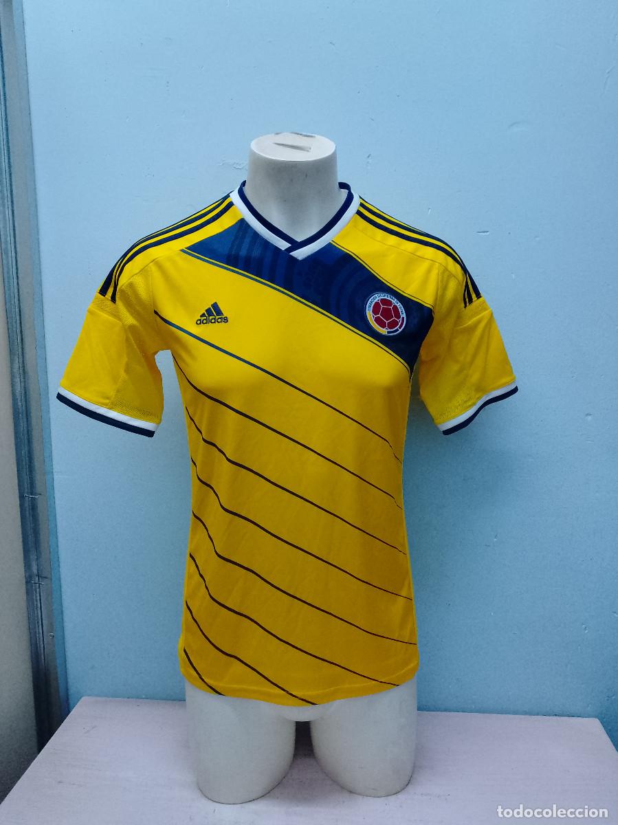 Coleccionismo deportivo: Colombia camiseta futbol seleccion football shirt M 52cts