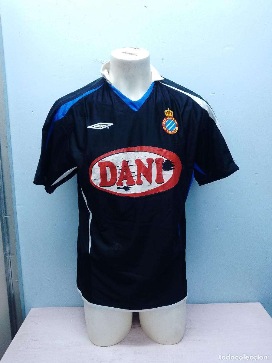 Coleccionismo deportivo: RCD Espanyol match worn camiseta futbol football shirt jugada partido L 58cts