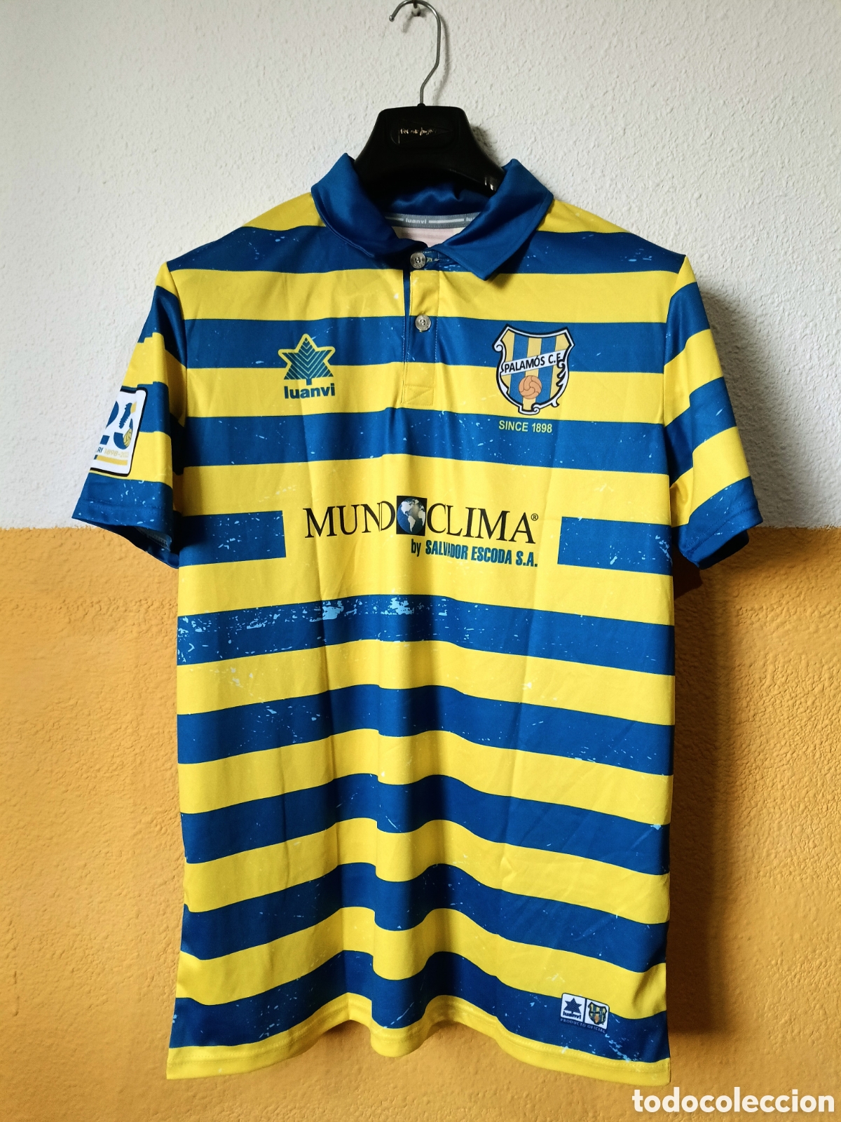 Coleccionismo deportivo: Camiseta Palam&oacute;s CF 125 aniversario L