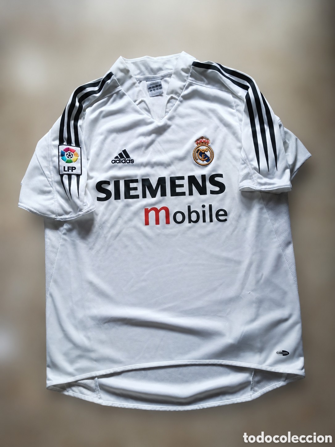 Coleccionismo deportivo: Camiseta Real Madrid 2004/2005