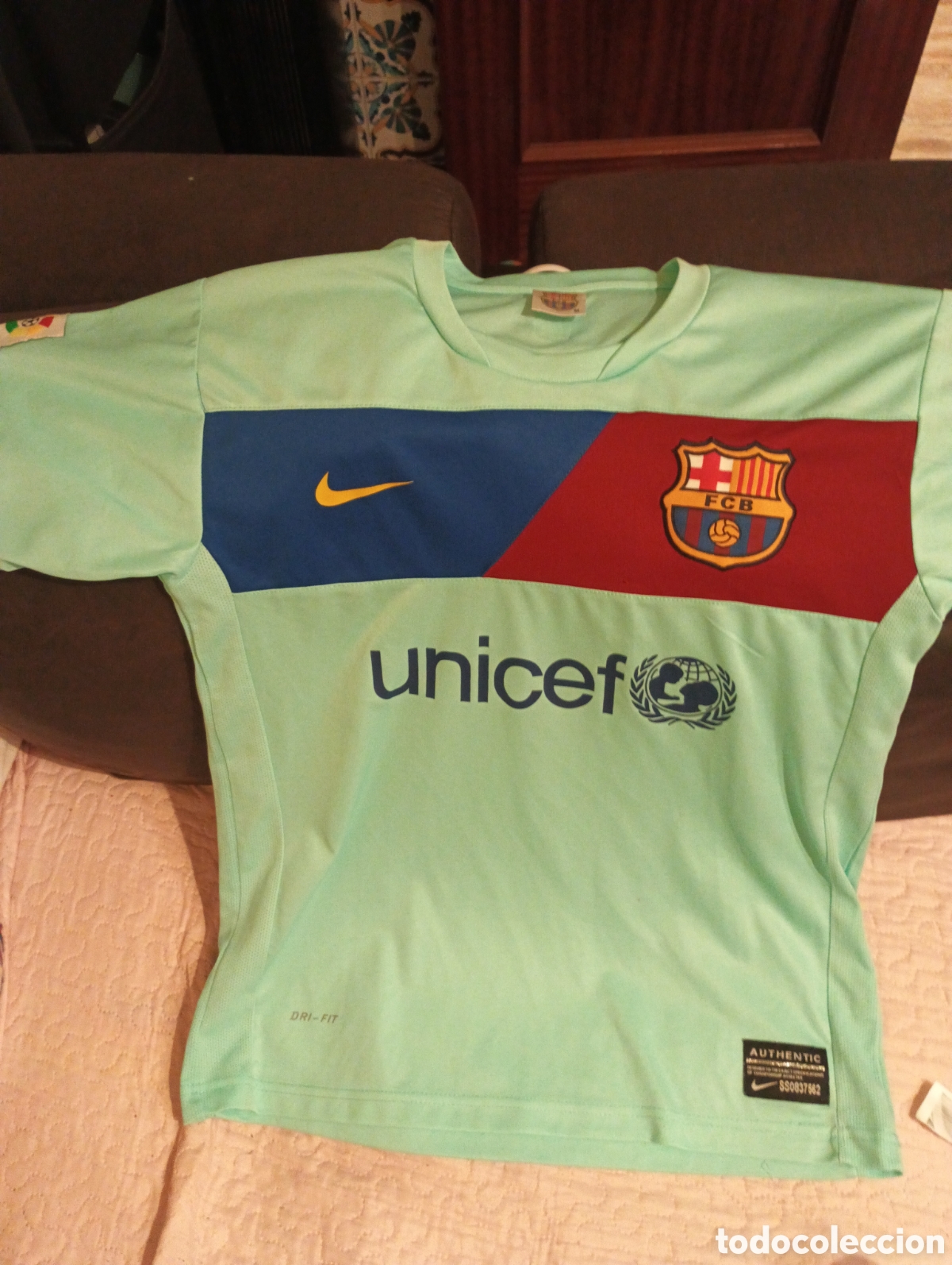 Coleccionismo deportivo: Camiseta futbol club Barcelona David villa 7 talla M