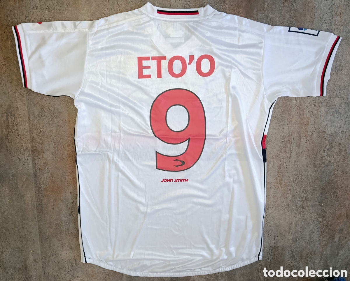 Coleccionismo deportivo: Camiseta Eto'o Real Mallorca 2000-2001