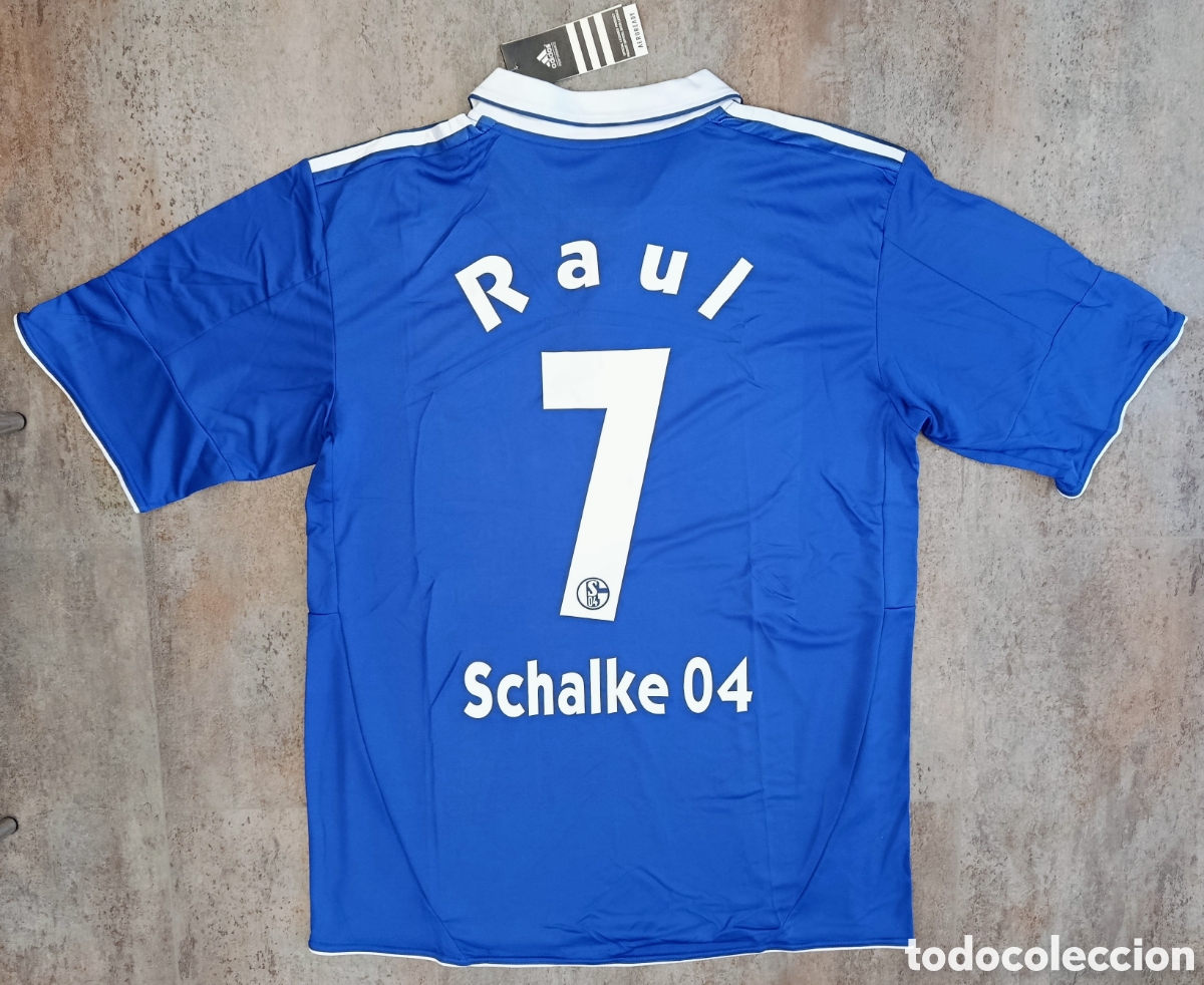 Coleccionismo deportivo: Camiseta Ra&uacute;l Schalke 04