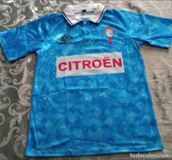 Coleccionismo deportivo: Camiseta Celta de Vigo