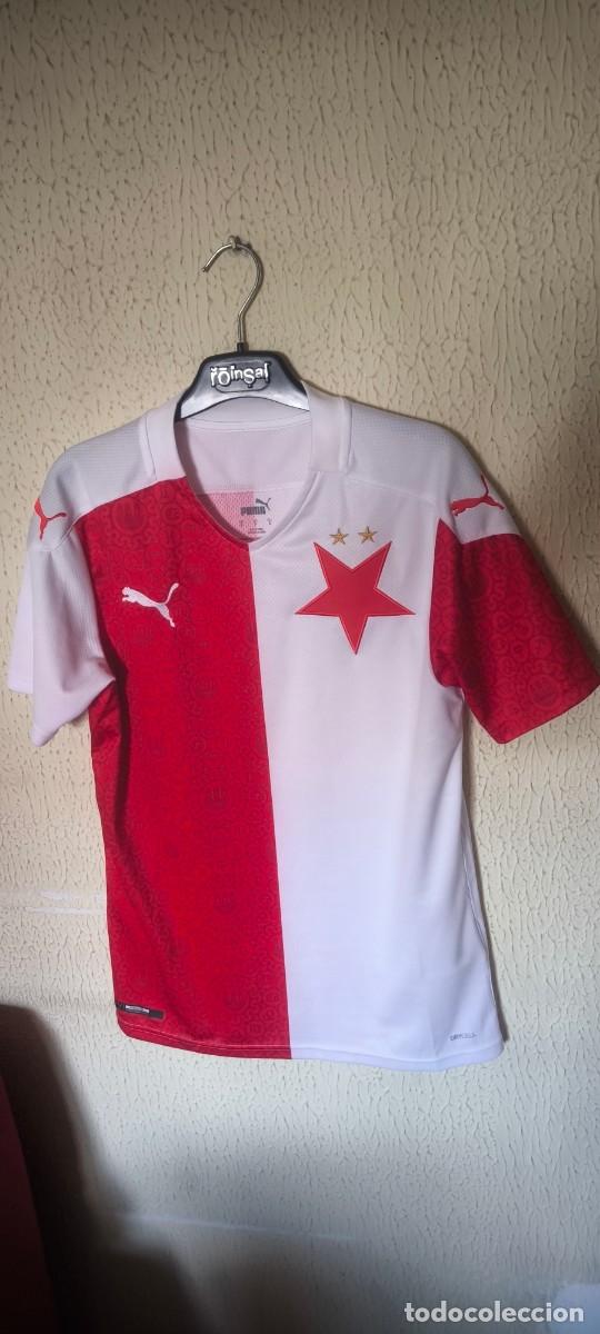Coleccionismo deportivo: Original | Futbol Football Shirt Maglia Trikot | Talla S | Camiseta | Slavia Praga - Prague