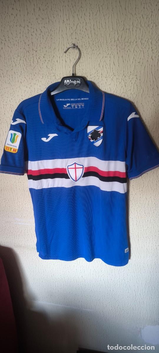 Coleccionismo deportivo: Original | Futbol Football Shirt | Talla S | Camiseta | UC Sampdoria Primavera - 7 - match worn