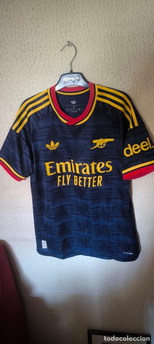 Coleccionismo deportivo: Original | Futbol Shirt | Talla M | Camiseta | Arsenal FC 9 Gabriel Jesus match worn vs Girona
