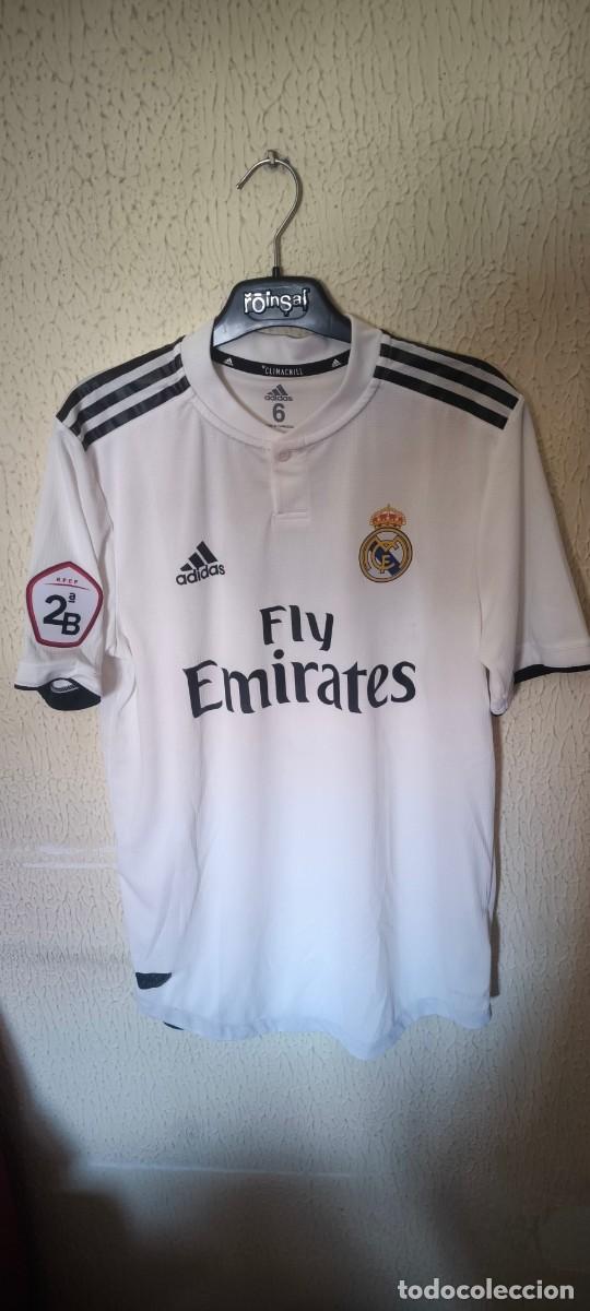 Coleccionismo deportivo: Original | Futbol Shirt | Talla 6 player - M | Camiseta | Real Madrid Castilla dorsal 21 match worn