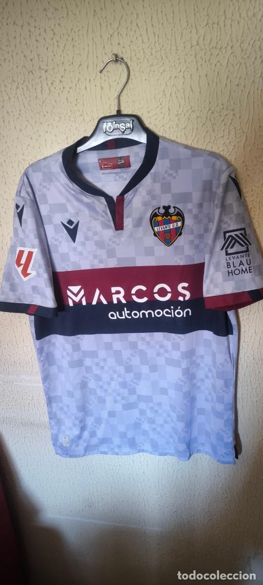 Coleccionismo deportivo: Original | Camiseta Futbol | Talla M | Levante UD 6 Giorgi Kochorashvili match worn vs Racing Ferrol