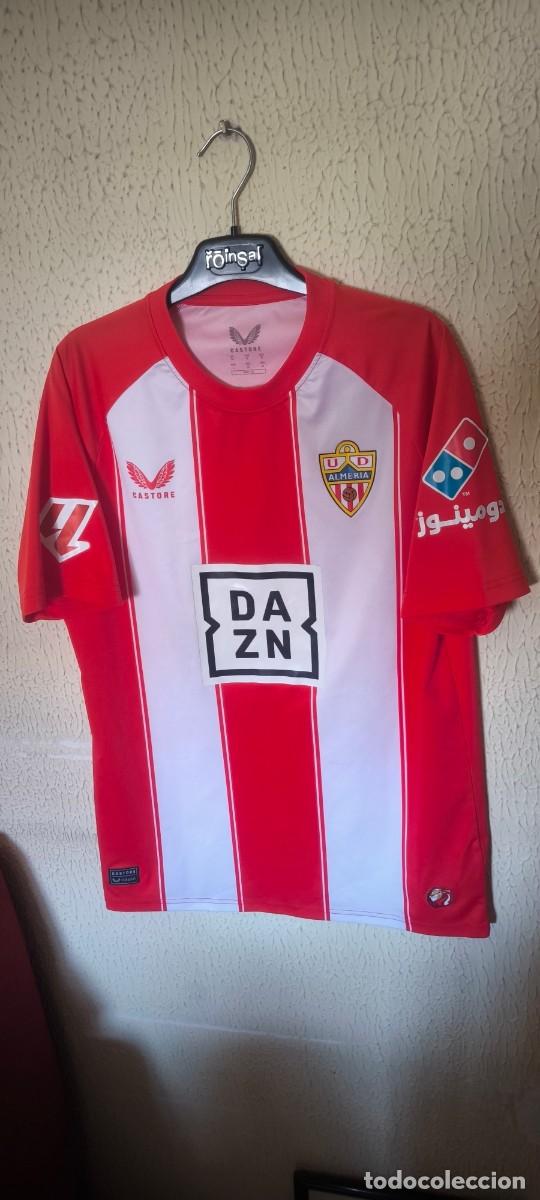 Coleccionismo deportivo: Original | Camiseta Futbol | Talla M | UD Almeria - 16 Aleksandar Radovanovic - match worn