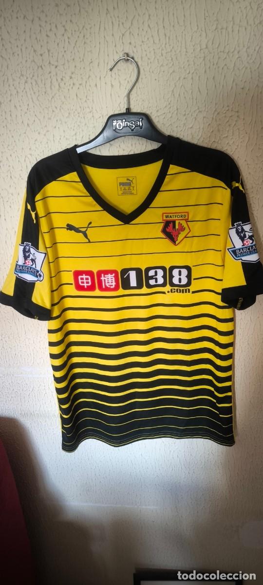 Coleccionismo deportivo: Original | Camiseta Futbol Football Shirt | Talla M | Watford FC 29 Etienne Capoue - match worn