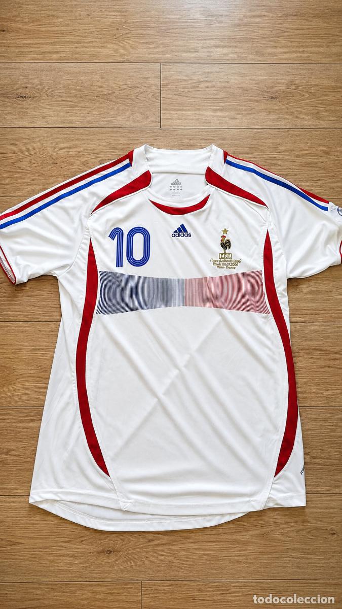 Coleccionismo deportivo: Camiseta de Francia, mundial 2006 (Zidane) - XXL