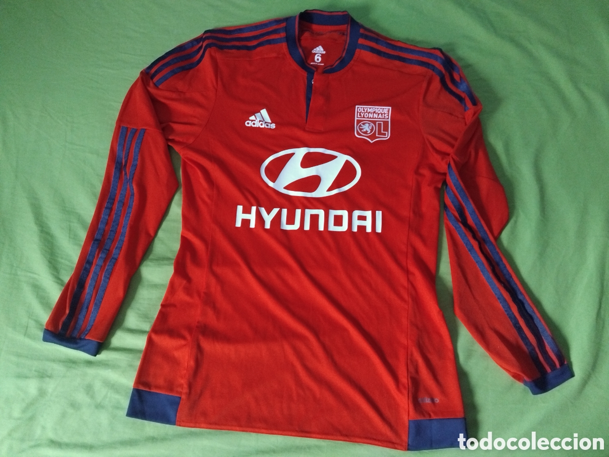 Coleccionismo deportivo: Camiseta O.Lyon 15/16 adizero talla m