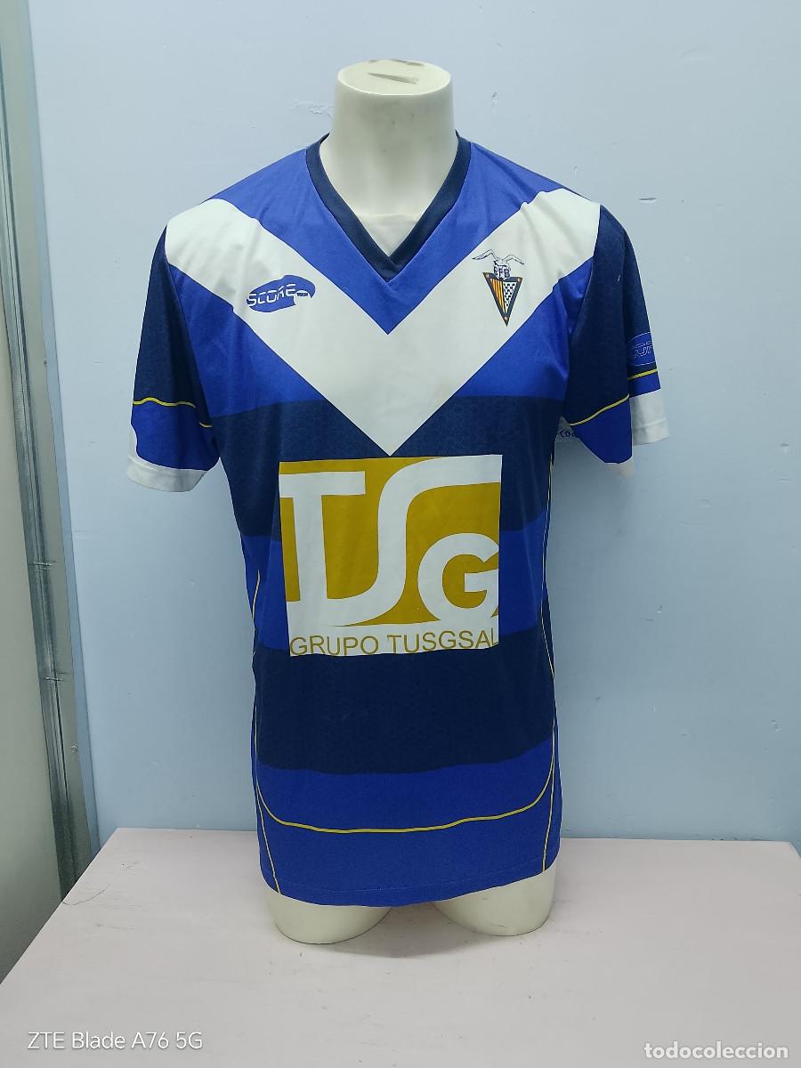Coleccionismo deportivo: CF Badalona camiseta futbol football shirt xl 61cts catalunya