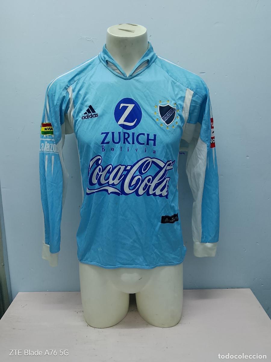 Coleccionismo deportivo: Bolivar Bolivia camiseta futbol football shirt M 57cts
