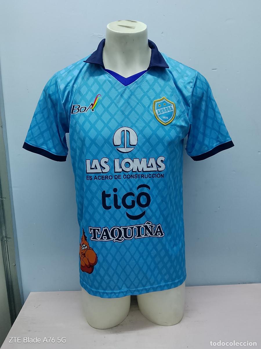 Coleccionismo deportivo: Club Aurora Bolivia camiseta futbol football shirt L 56cts
