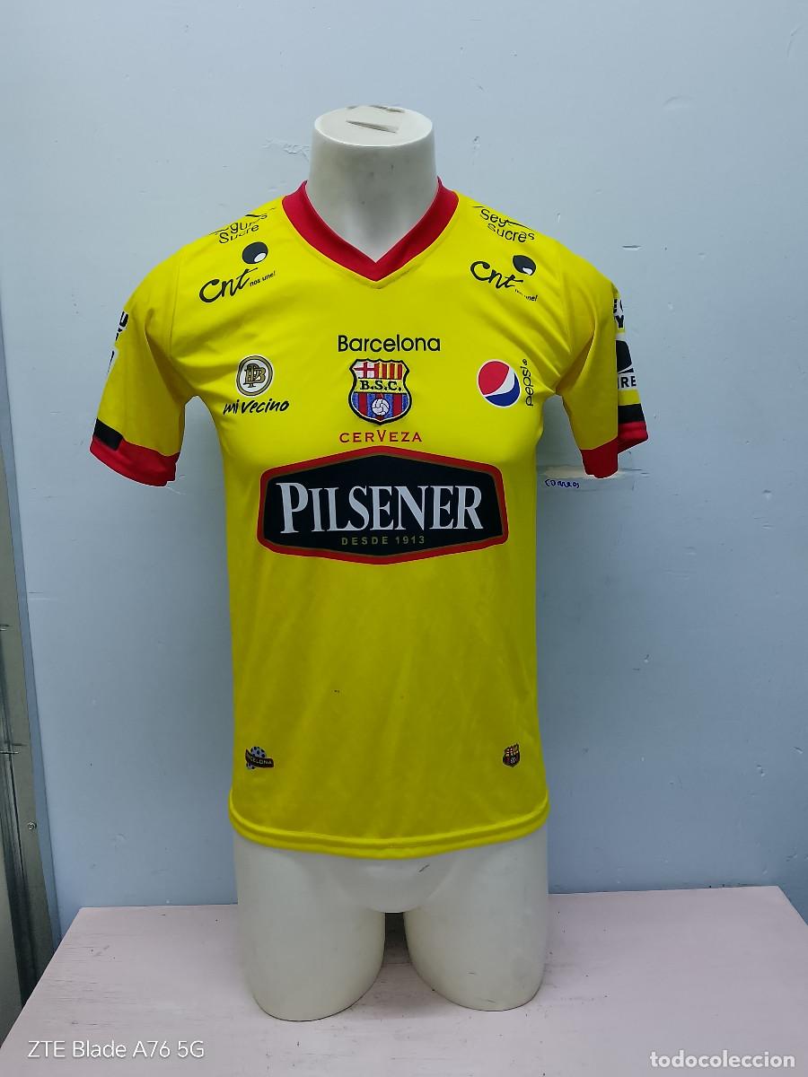 Coleccionismo deportivo: Barcelona de Guayaquil Ecuador camiseta futbol football shirt s 48cts