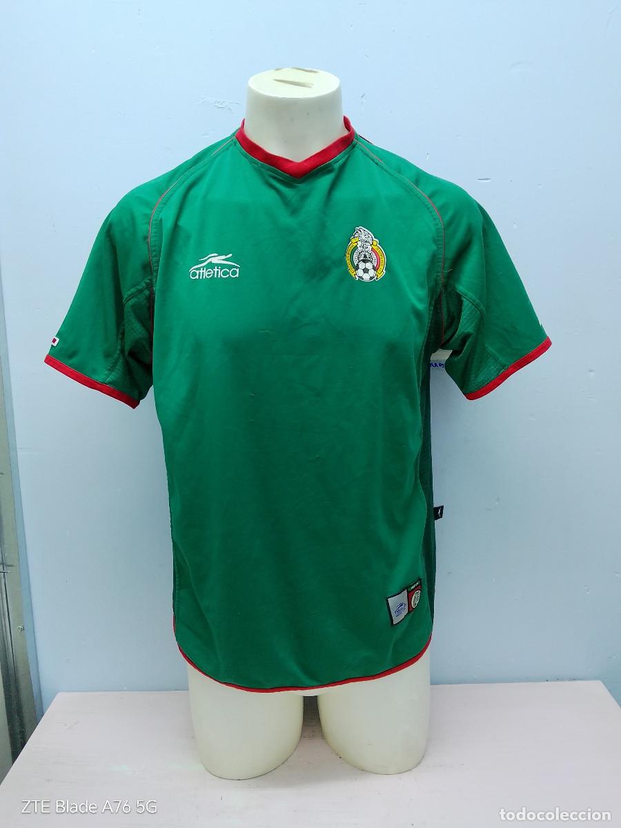 Coleccionismo deportivo: Mexico seleccion camiseta futbol football shirt M 62cts