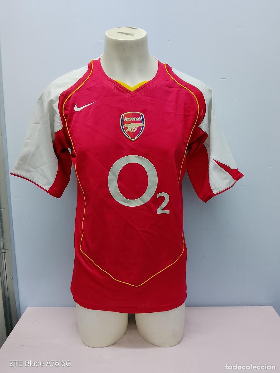 Coleccionismo deportivo: Arsenal fc camiseta futbol football shirt M 54cts