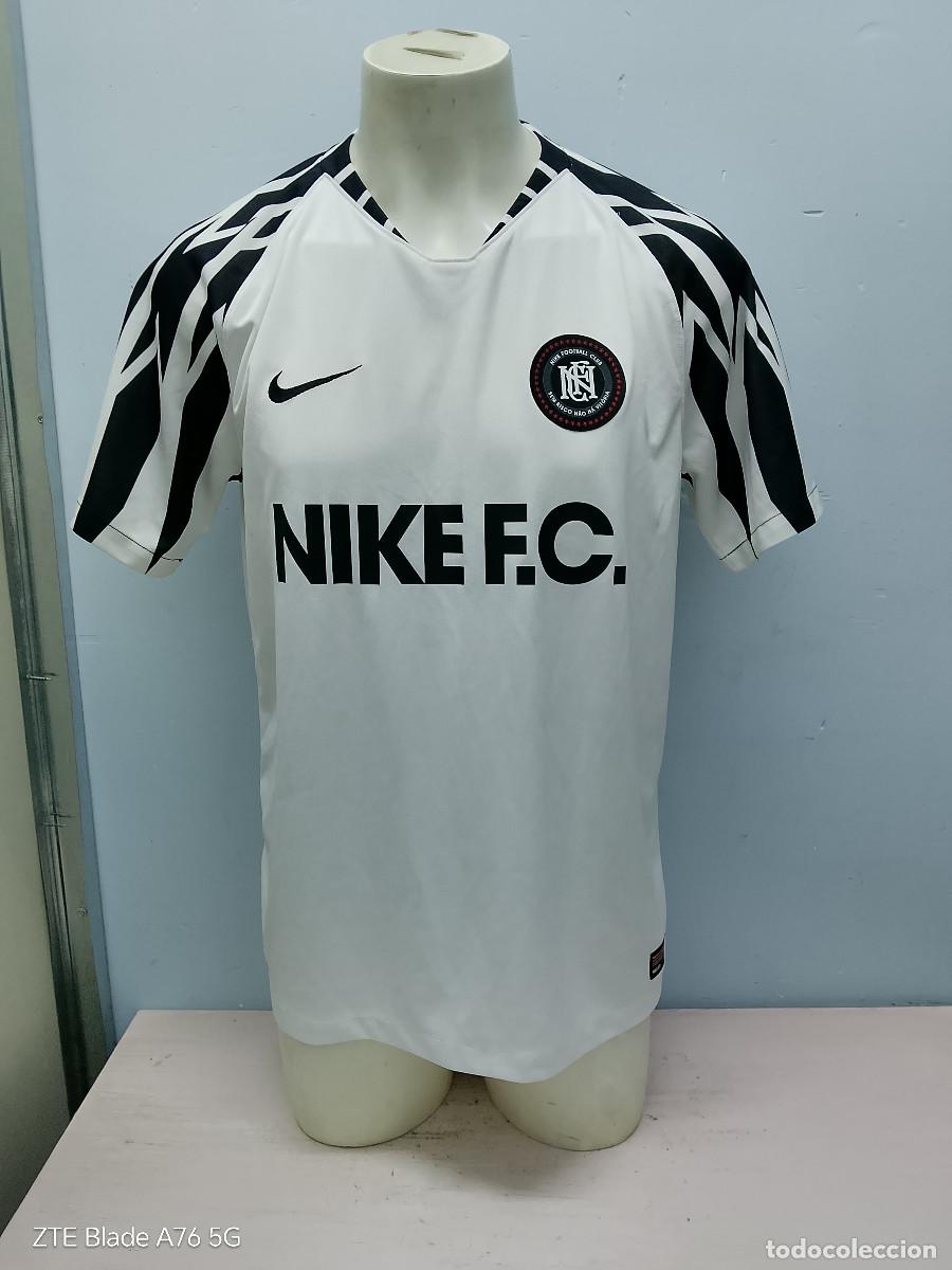 Coleccionismo deportivo: Sem risco n&atilde;o h&aacute; vit&oacute;ria Nike camiseta futbol generico football shirt L 56cts