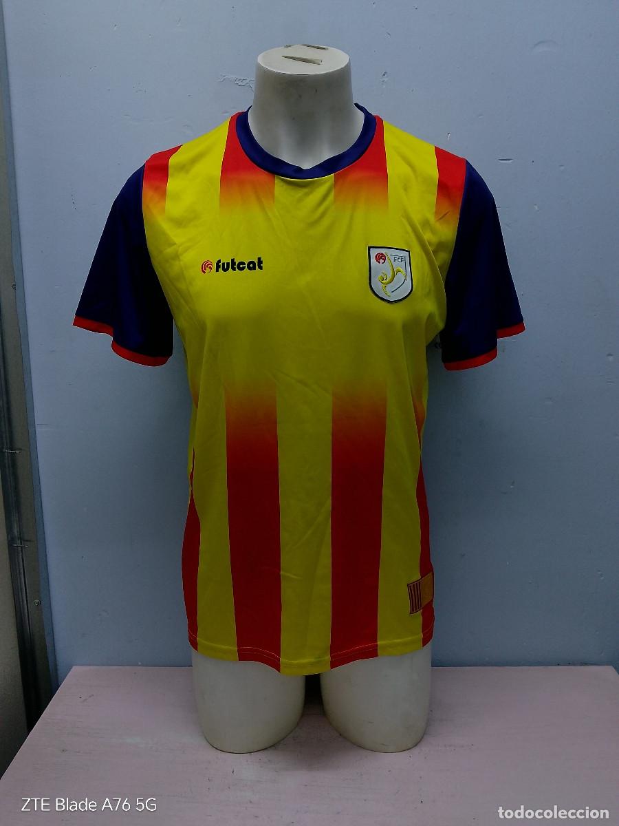 Coleccionismo deportivo: Catalunya seleccion camiseta futbol football shirt S 54cts