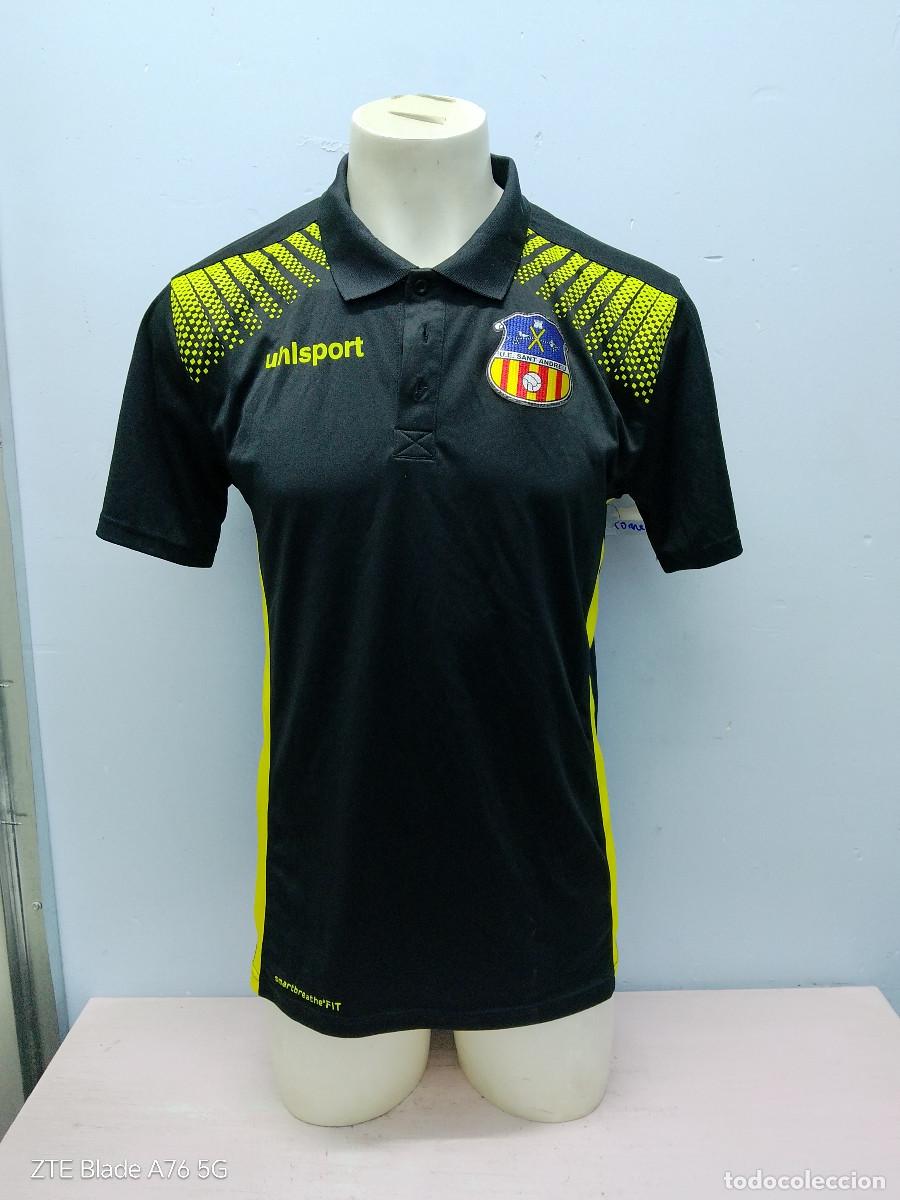 Coleccionismo deportivo: UE Sant Andreu polo entreno camiseta futbol Catalunya L 56cts