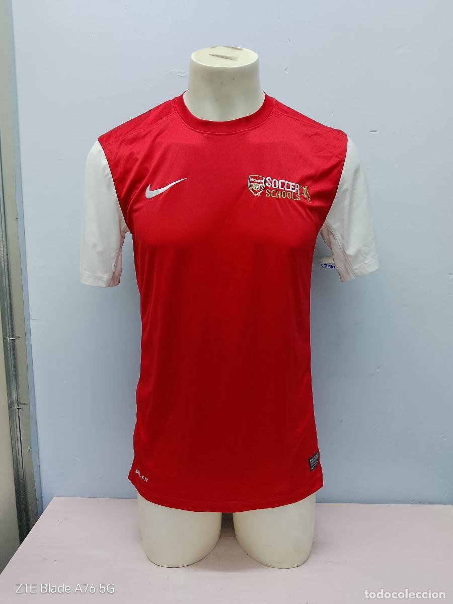 Coleccionismo deportivo: Arsenal Soccer Schools escuela de futbol camiseta futbol football shirt M 53cts