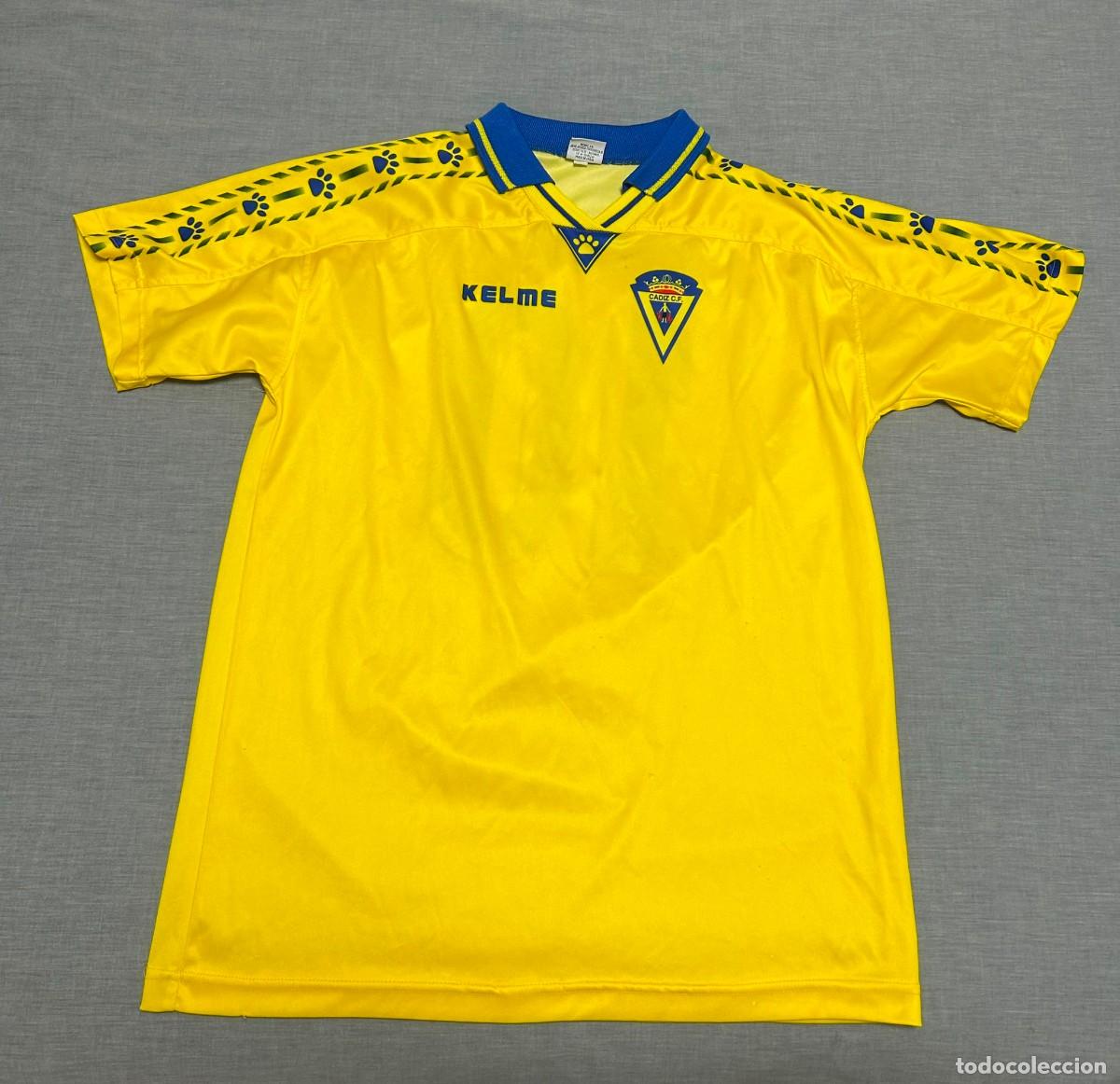 Coleccionismo deportivo: Camiseta C&aacute;diz C.F. temporada 1996-97