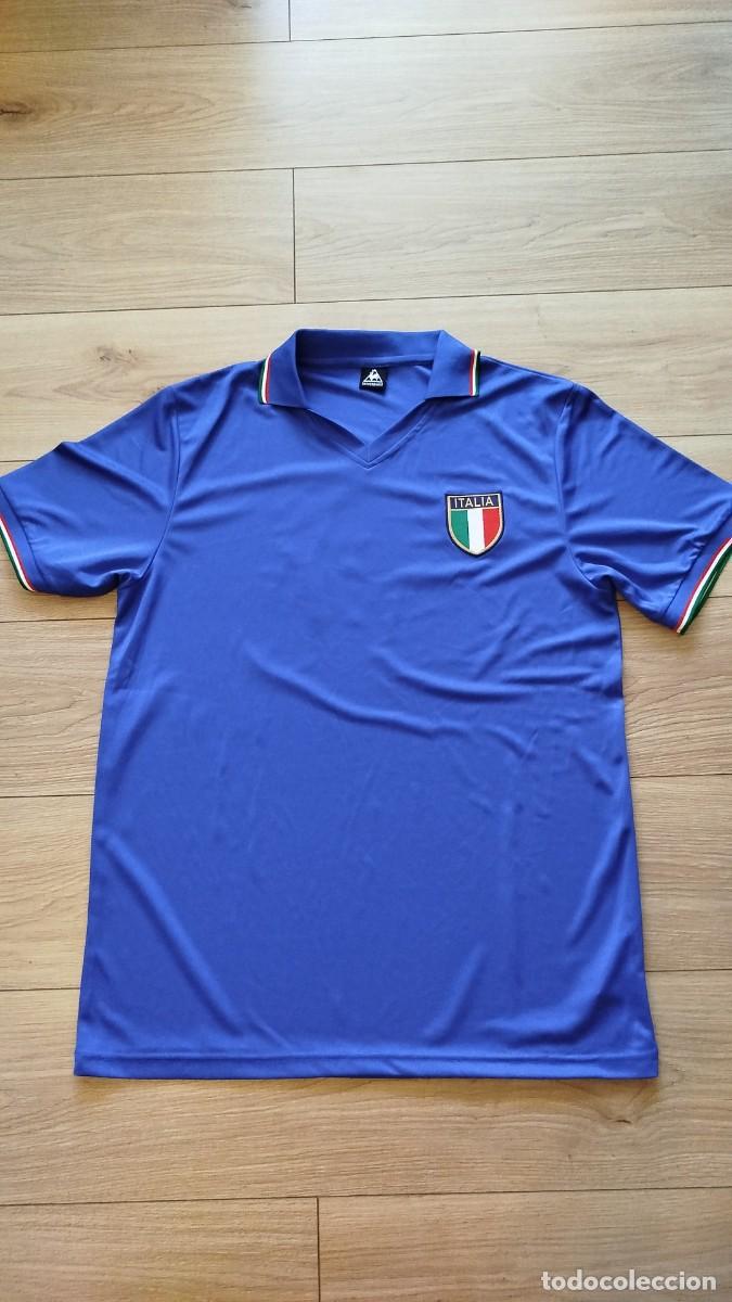 Coleccionismo deportivo: Camiseta de Italia del Mundial 82. XXL