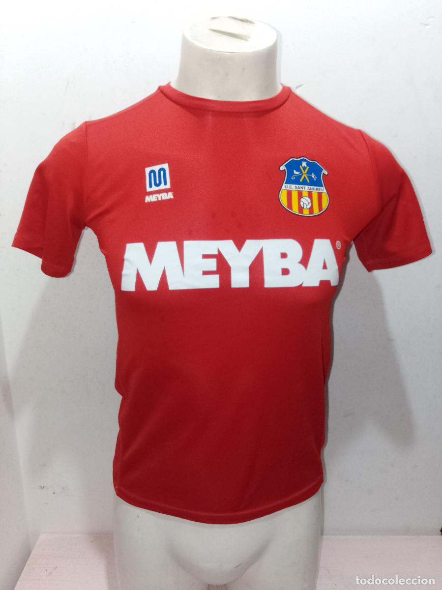 Coleccionismo deportivo: UE Sant Andreu Meyba xs camiseta futbol catalunya 44cts