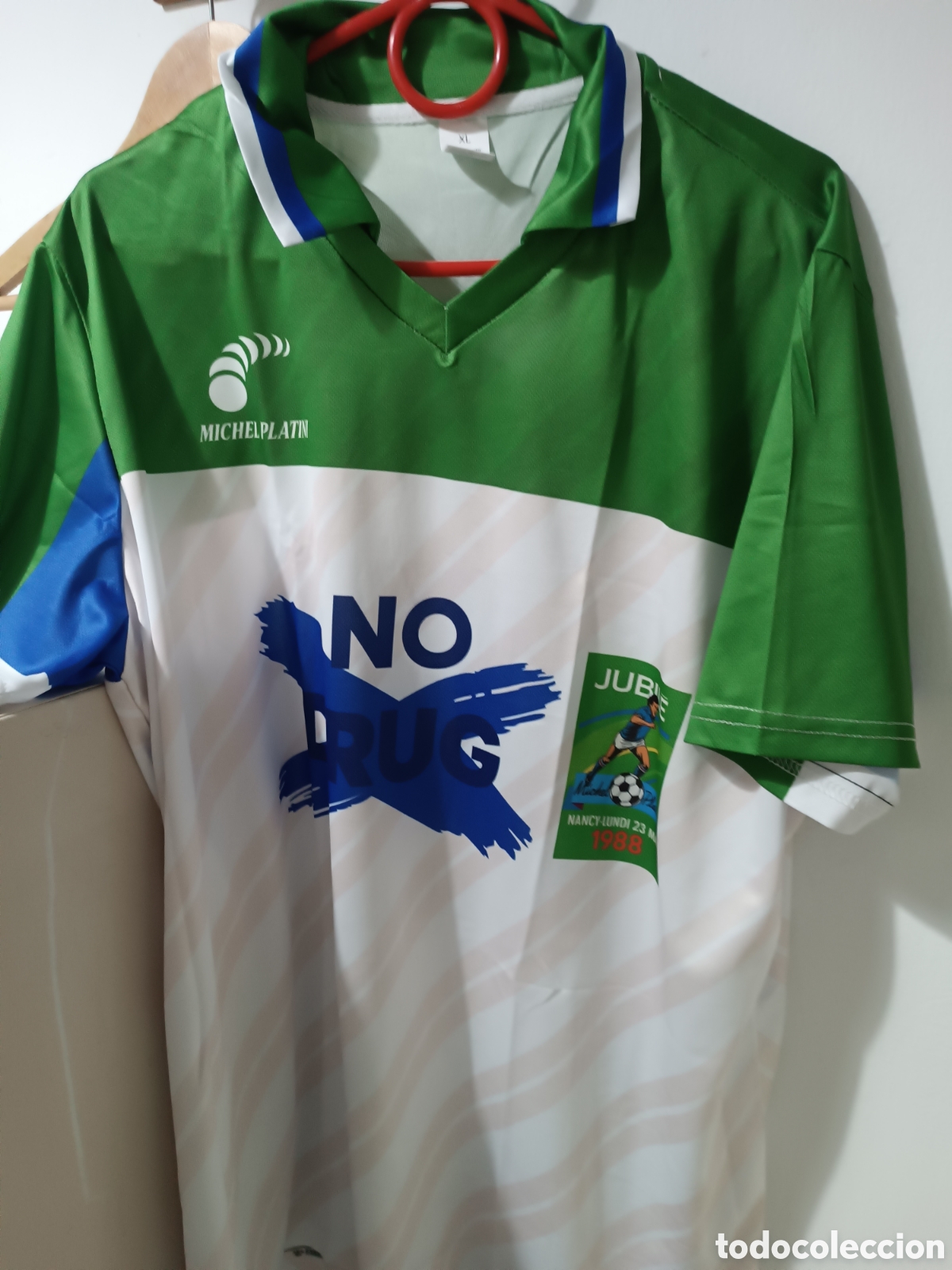Coleccionismo deportivo: Camiseta Maradona No Drug