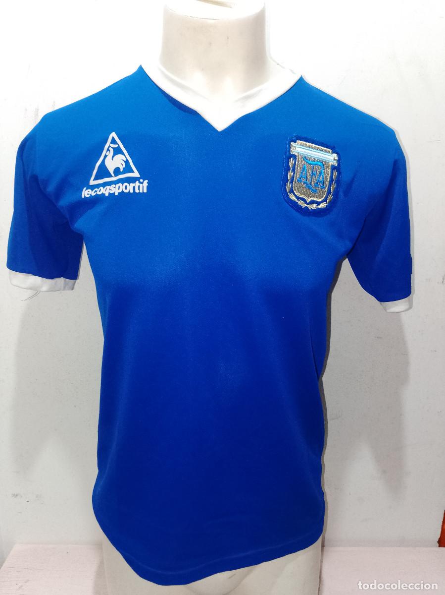Coleccionismo deportivo: Argentina replic seleccion camiseta futbol football shirt 1988 M 53cts