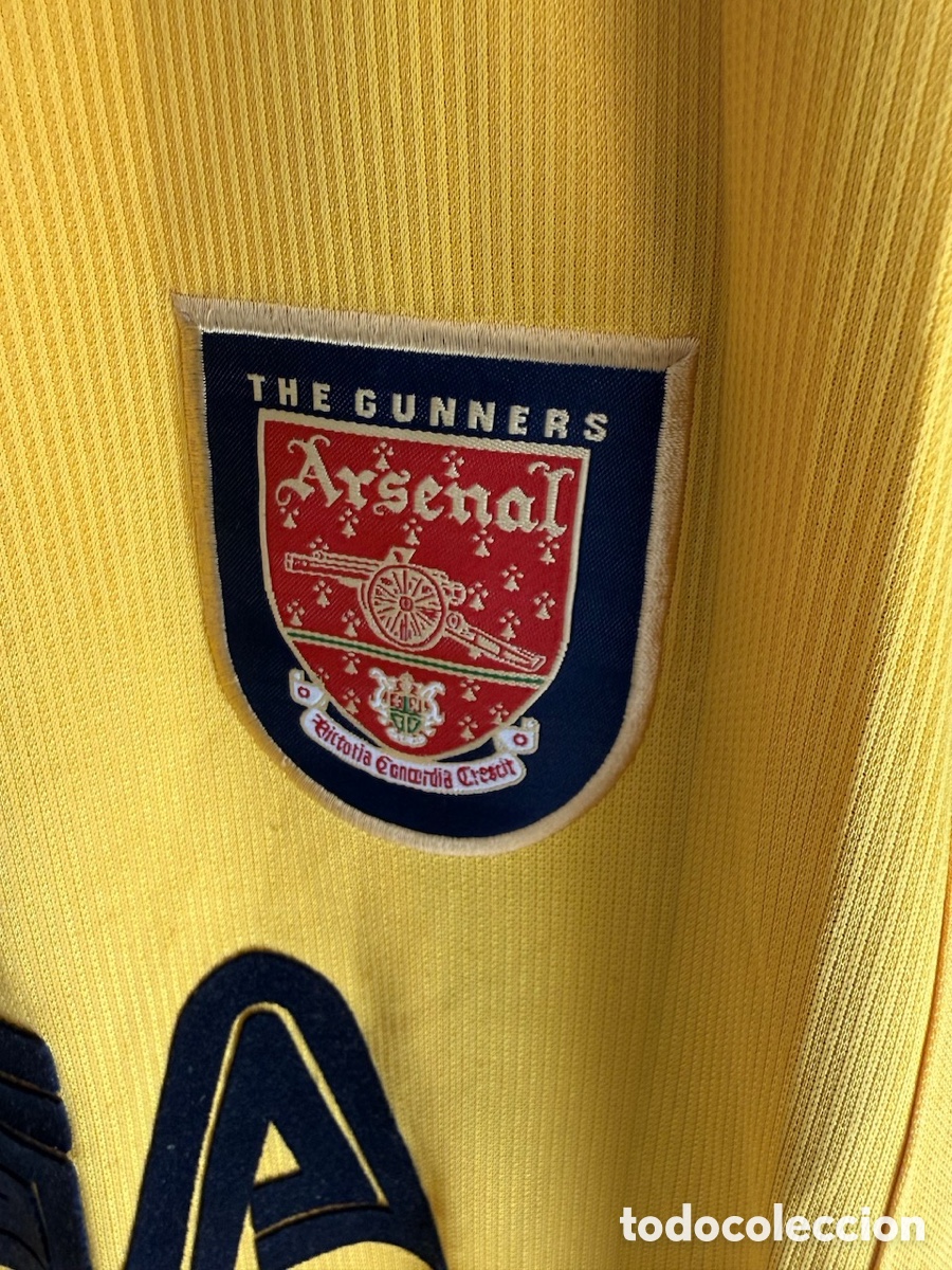 Coleccionismo deportivo: Arsenal 2003/04 Invincibles Away Shirt &ndash; Nike &ndash; Size XL