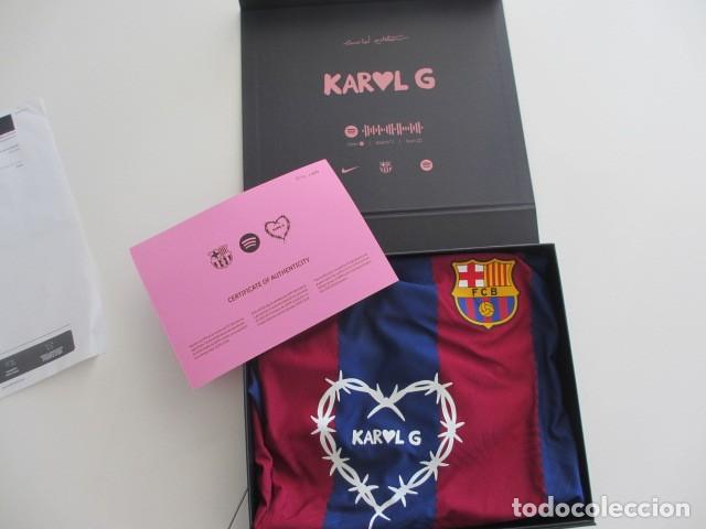 Coleccionismo deportivo: Camiseta FC Barcelona edici&oacute;n especial Karol G