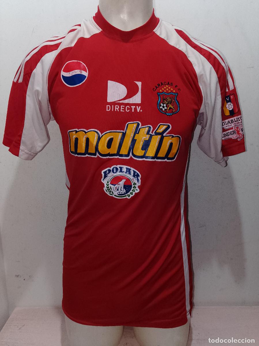 Coleccionismo deportivo: Caracas FC Venezuela camiseta futbol football shirt L 55cts