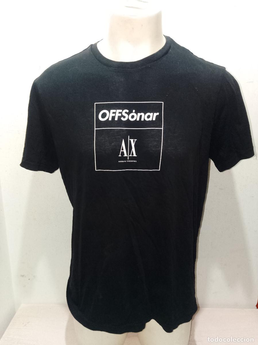 Coleccionismo deportivo: Sonar Festival Music electronic camiseta shirt Armani Jeans Organization fest Barcelona L 60cts