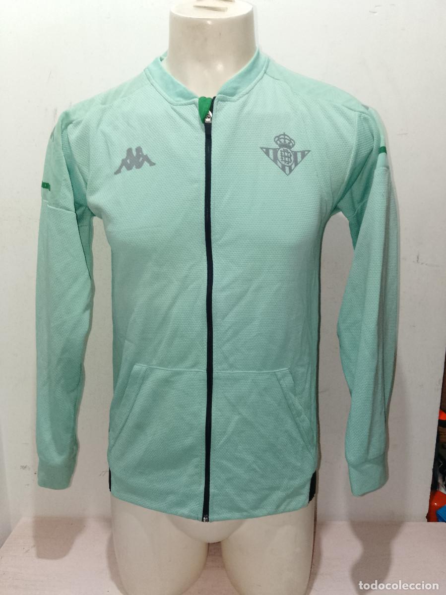 Coleccionismo deportivo: Real Betis jersey entreno training shirt camiseta tecnica chaqueta futbol football L 52cts