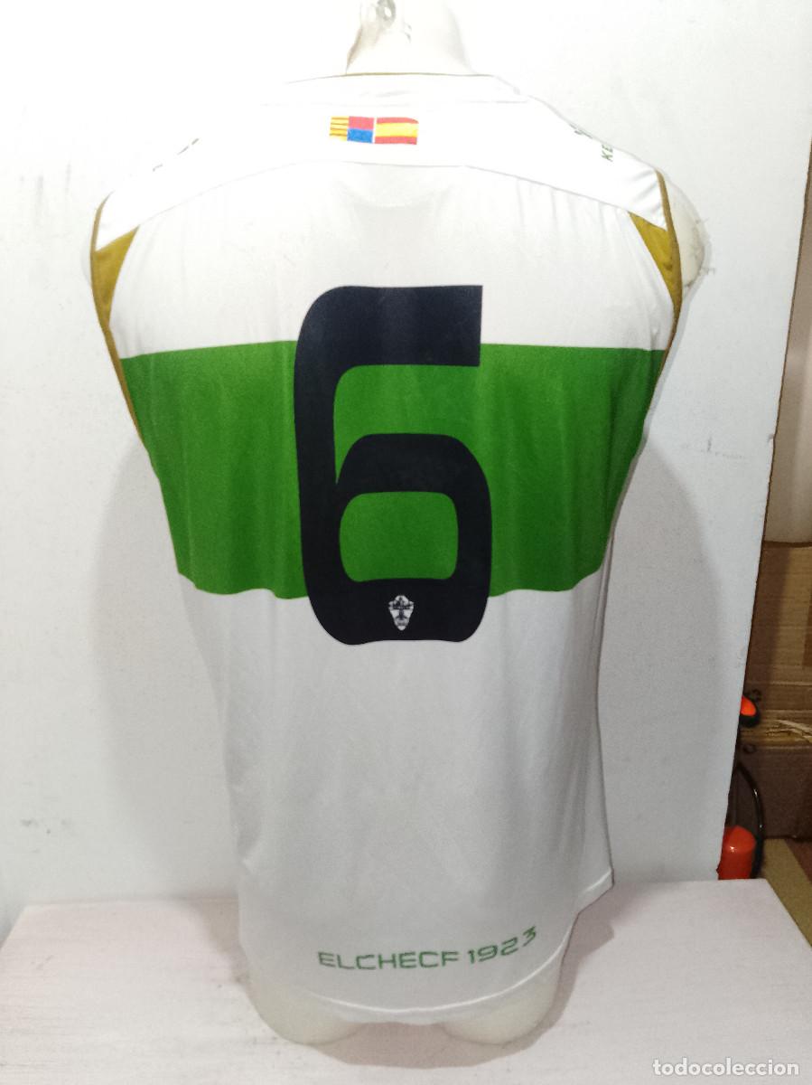Coleccionismo deportivo: Elche CF Jugador player match camiseta futbol football shirt sin mangas M 55ctts