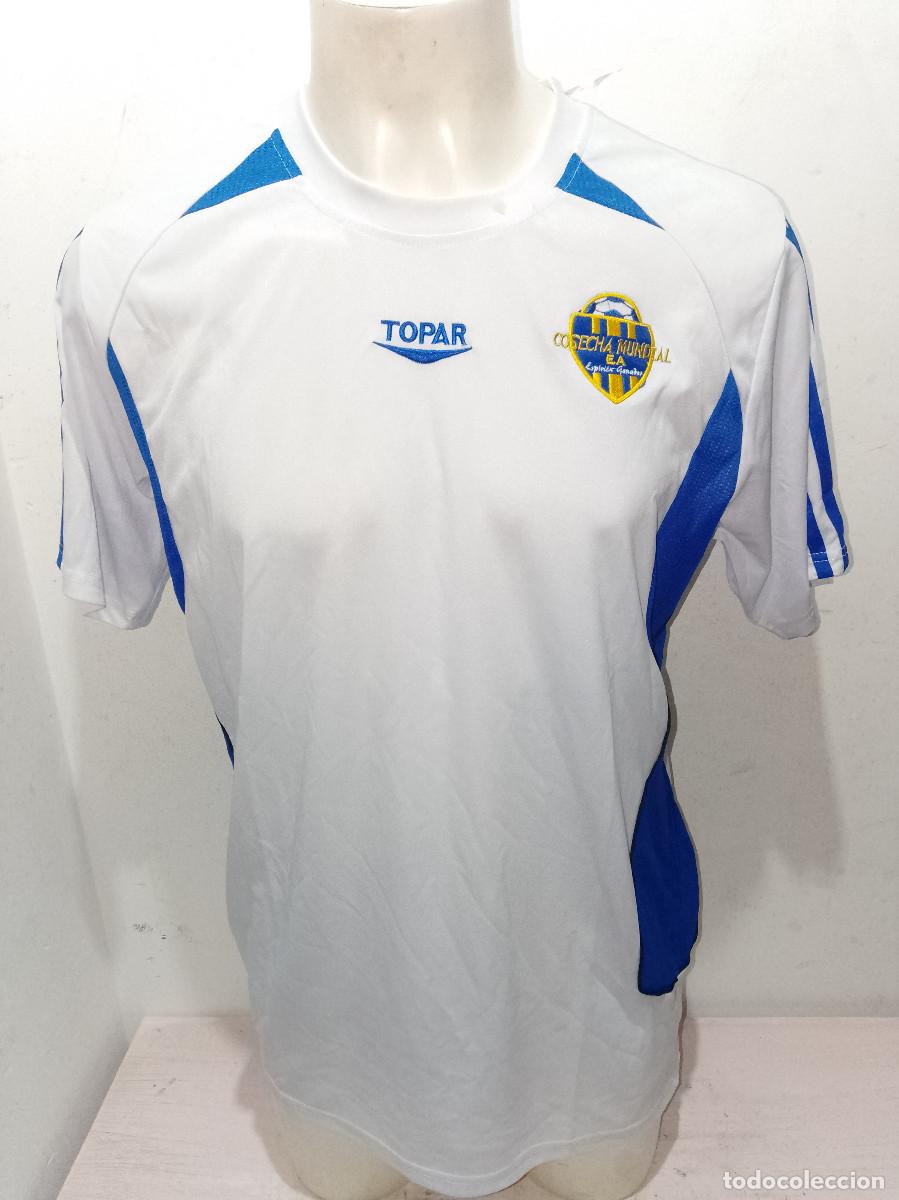 Coleccionismo deportivo: Cosecha Mundial futbol Evangelico camiseta futbol football shirt xxl 58cts