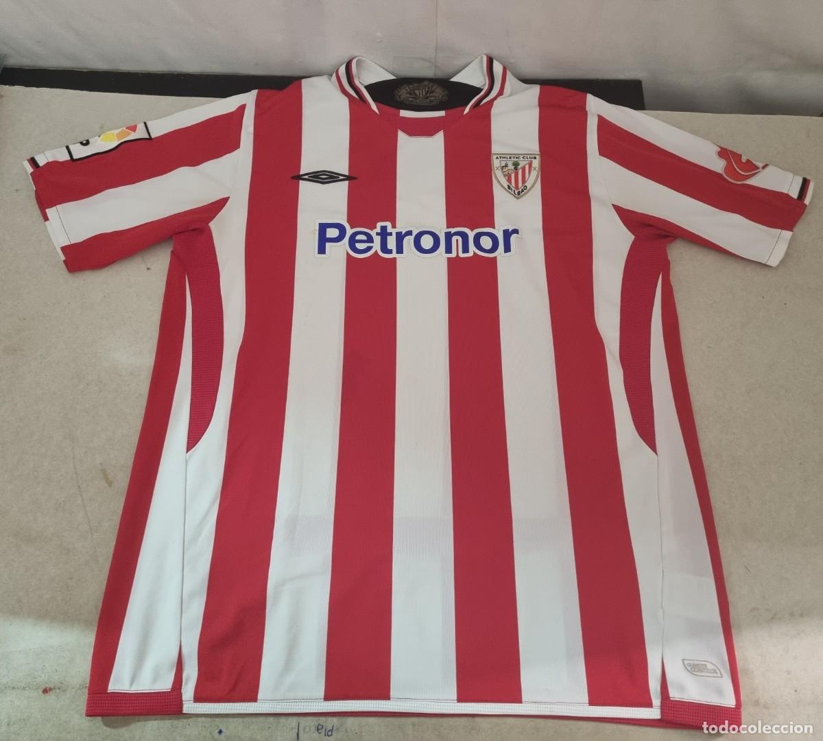 Coleccionismo deportivo: Camiseta del Athletic Club de Bilbao temporada 2009-10 100% original marca umbro talla XL