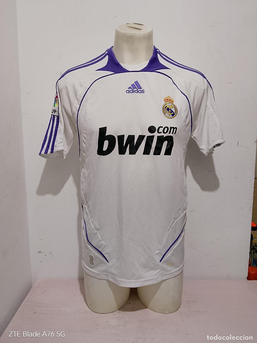 Coleccionismo deportivo: Real Madrid 2007 Special Edition Campeones camiseta futbol football shirt M 54cts