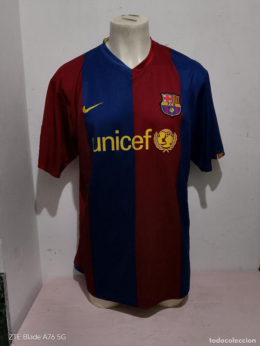 Coleccionismo deportivo: FC Barcelona 2004 camiseta futbol football shirt dorsal fans xxl 66cts