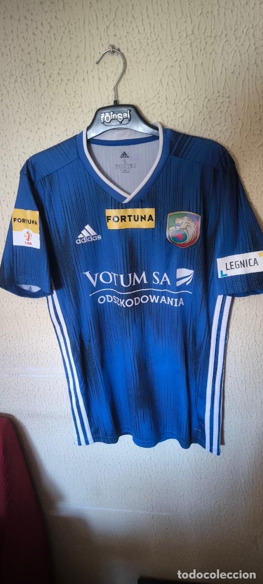Coleccionismo deportivo: Original | Camiseta Futbol Shirt | Talla S | Miedz Legnica (Polonia) 22 Joan Angel Roman match worn