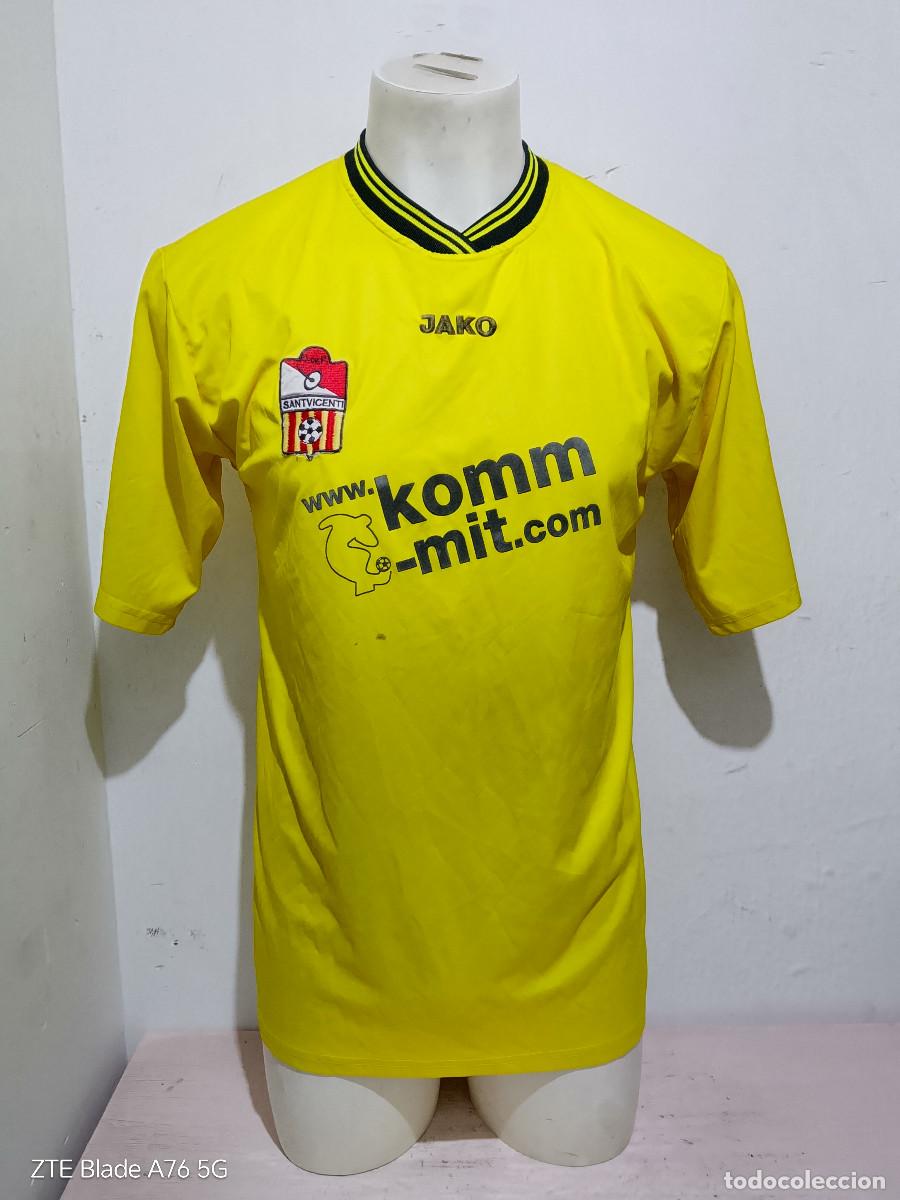 Coleccionismo deportivo: Sant Vicenti catalunya camiseta futbol football shirt M-L