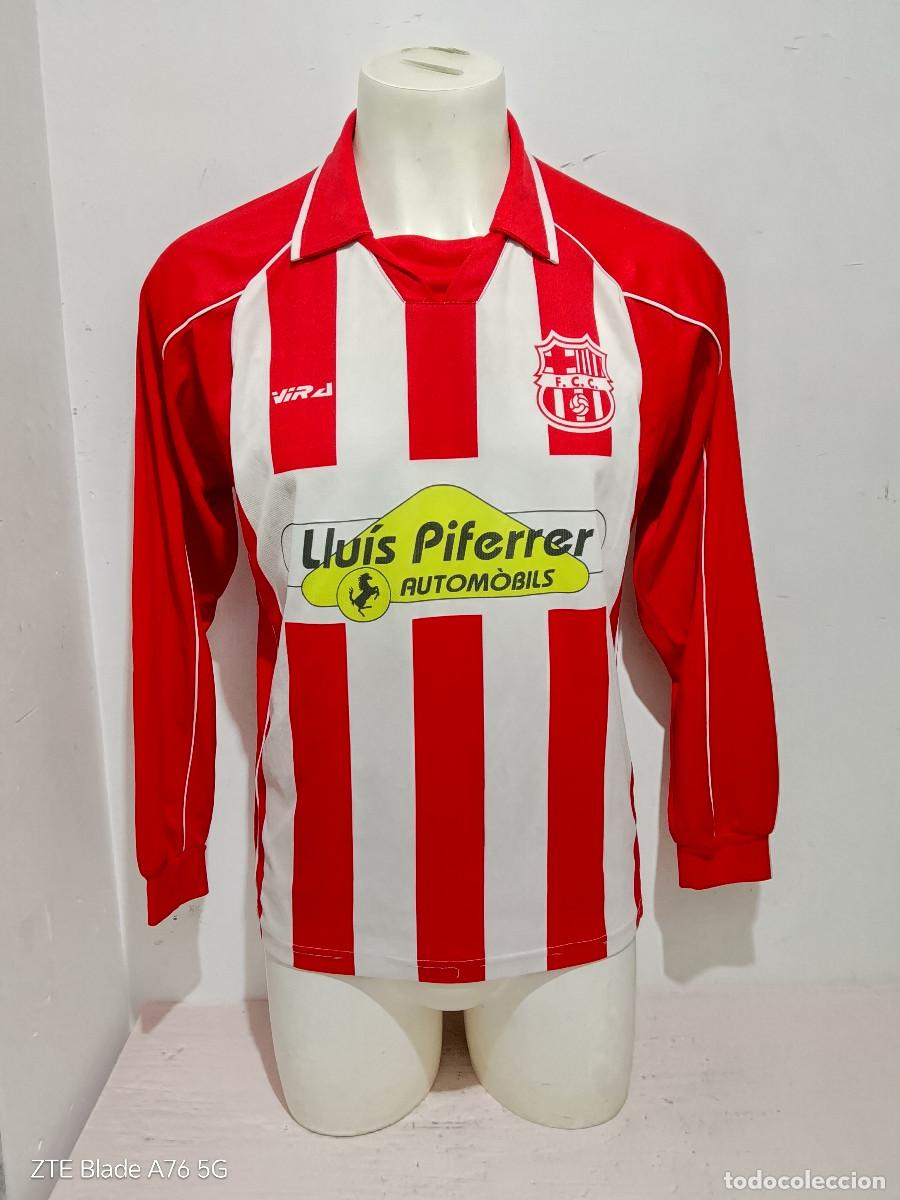 Coleccionismo deportivo: CF Cardedeu Catalunya camiseta futbol football shirt L 60cts