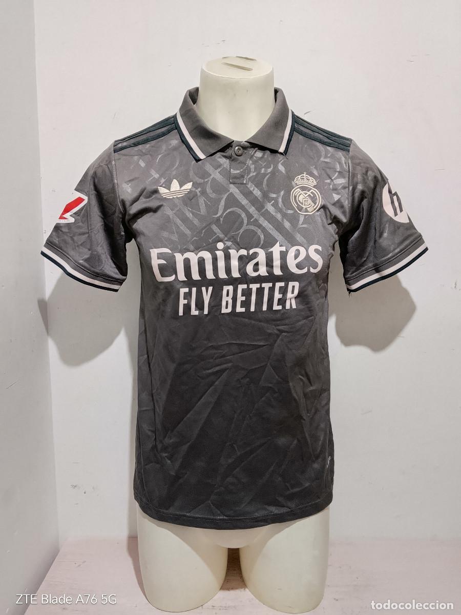 Coleccionismo deportivo: Real Madrid camiseta futbol Mbappe football shirt s 52cts